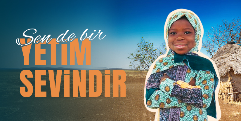 Yetim Sponsorluk çalışmalarımızla kardeşlerimizin destek oluyoruz.