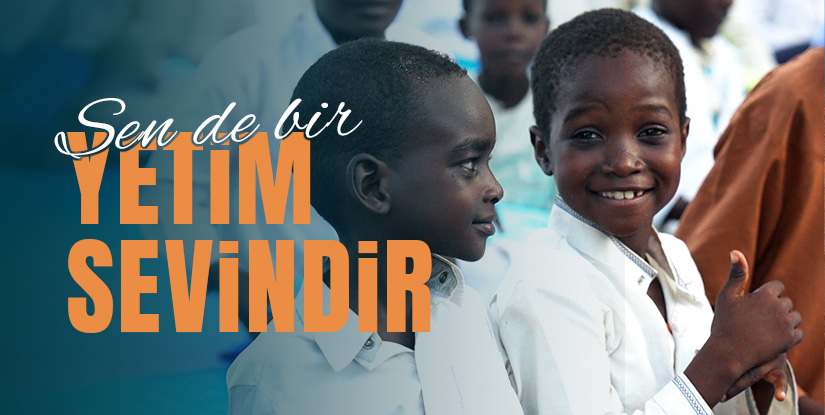 Yetim Sponsorluk çalışmalarımızla kardeşlerimizin destek oluyoruz.